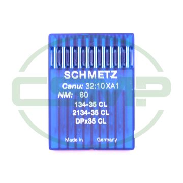 134-35CL SIZE 80 PACK OF 10 NEEDLES SCHMETZ