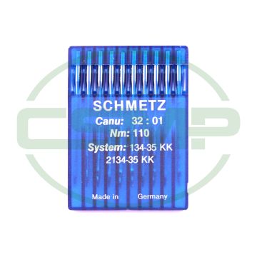 134-35KK SIZE 110 PACK OF 10 NEEDLES SCHMETZ DISCONTINUED