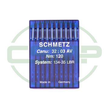 134-35LBR SIZE 120 PACK OF 10 NEEDLES SCHMETZ