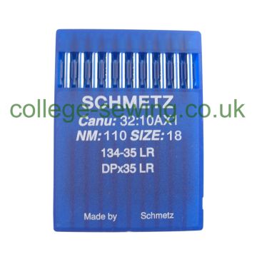 134-35LR SIZE 110 PACK OF 10 NEEDLES SCHMETZ