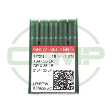 134-35LR SIZE 110 PACK OF 10 NEEDLES GROZ BECKERT