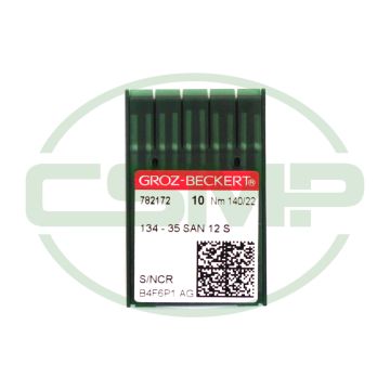 134-35 SAN12 S SIZE 140 GROZ BECKERT PACK OF 10 NEEDLES