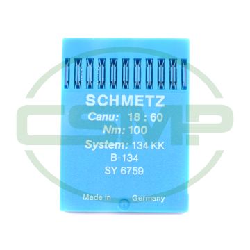 134KK SIZE 100 PACK OF 10 NEEDLES SCHMETZ