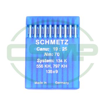 134K SIZE 70 PACK OF 10 NEEDLES SCHMETZ