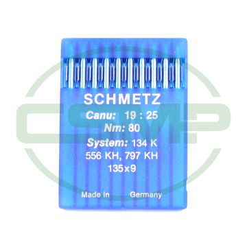 134K SIZE 80 PACK OF 10 NEEDLES SCHMETZ