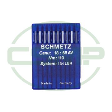 134LBR SIZE 110 PACK OF 10 NEEDLES SCHMETZ