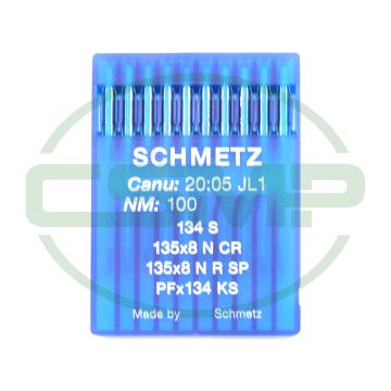 134S SIZE 100 PACK OF 10 NEEDLES SCHMETZ