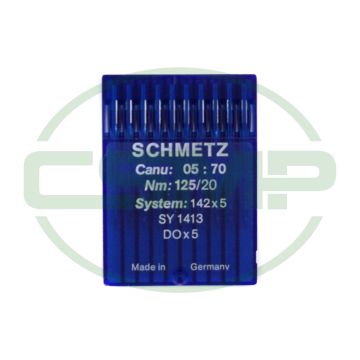 142X5 SIZE 125 PACK OF 10 NEEDLES SCHMETZ