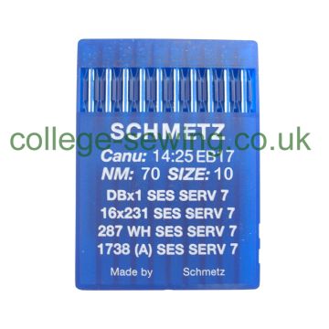 16X231SES SERV7 SIZE 70 PACK OF 10 NEEDLES SCHMETZ