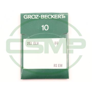 251ELV SIZE 80 GROZ BECKERT PACK OF 10 NEEDLES