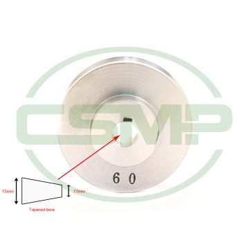 60MM PULLEY TAPERED BORE