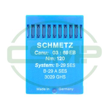 B29SES SIZE 120 PACK OF 10 NEEDLES SCHMETZ