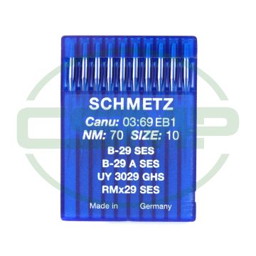 B29SES SIZE 70 PACK OF 10 NEEDLES SCHMETZ