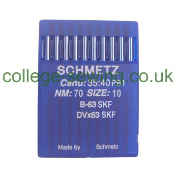 B63SKF SIZE 70 PACK OF 10 NEEDLES SCHMETZ DISCONTINUED