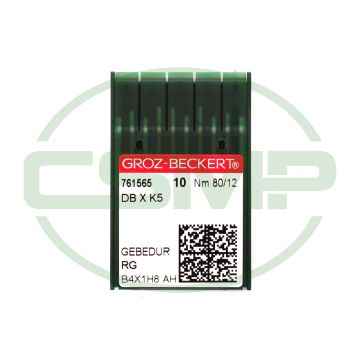 DBXK5 GEBEDUR SIZE 80 GROZ BECKERT PACK OF 10 NEEDLES