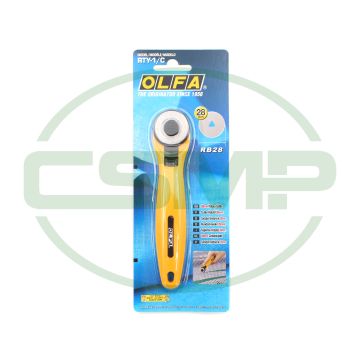 RTY-1/C OLFA 28MM ROUND HAND CUTTER