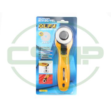 RTY-2/C OLFA 45MM ROUND HAND CUTTER