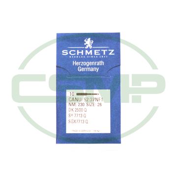 SY7713Q SIZE 230 PACK OF 10 NEEDLES SCHMETZ