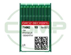 134LR SIZE 80 PACK OF 10 NEEDLES GROZ BECKERT