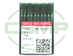 16X231 GEBEDUR SIZE 80 GROZ BECKERT PACK OF 10 NEEDLES