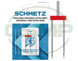 SCHMETZ TWIN 8MM SIZE 100 PACK OF 1 CARDED