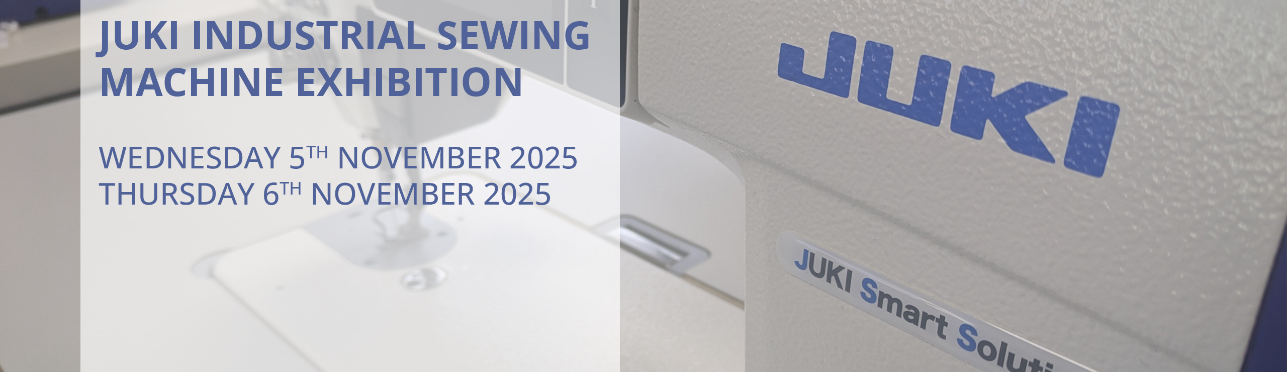 Juki Industrial Sewing Machine Exhibition